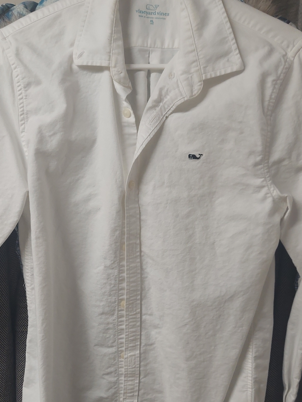 Vineyard Vines Oxford Cloth Button Down Longsleeve Shirt KIDS XL